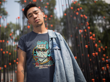 Load image into Gallery viewer, Zombie Head With Knife T-Shirt