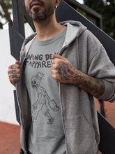 Load image into Gallery viewer, Zombie Skateboard Head Black T-Shirt