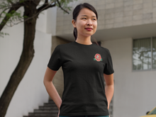 Load image into Gallery viewer, Red Rose Skull T-Shirt