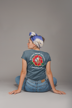 Load image into Gallery viewer, Red Rose Skull T-Shirt