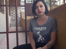 Load image into Gallery viewer, Zombie Skateboard Head White T-Shirt