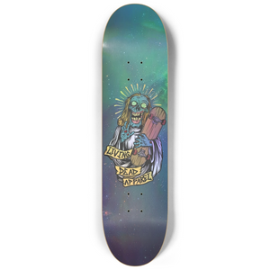 Zombie Skateboard Jesus Holographic