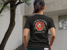 Load image into Gallery viewer, Red Rose Skull T-Shirt